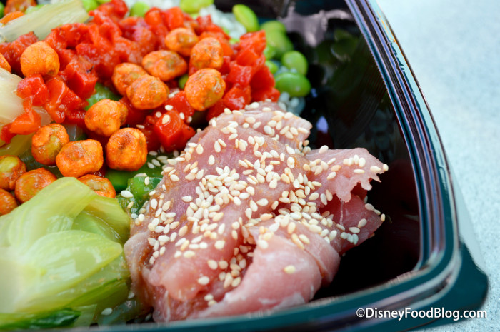 Tuna on the Asian Bowl