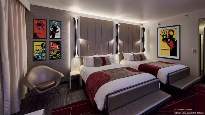 Disney's Hotel New York -- The Art of Marvel ©Disney