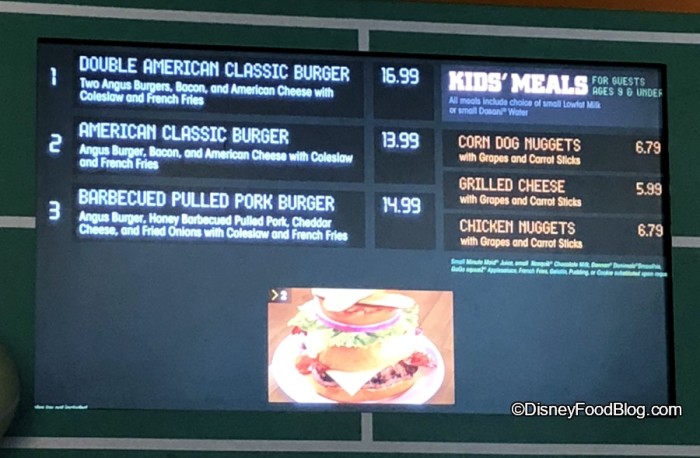 Barbecued Pulled Pork at End Zone Food Court