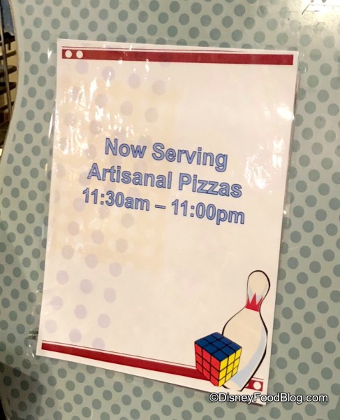 Artisanal Pizza at Everything Pop