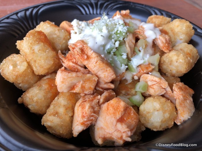 Loaded Buffalo Chicken Tots