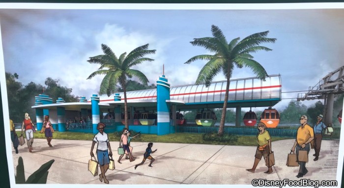 Hollywood Studios Skyline Station