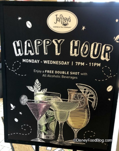 Happy Hour at Joffrey's Tea Traders