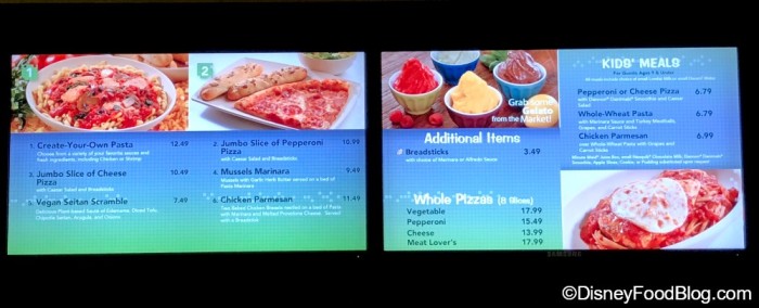 Landscapes of Flavor Menu