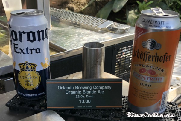 Pandora Ice Cream Cart beer offerings