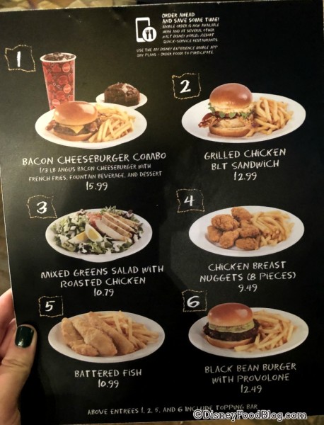 Changes to Restaurantosaurus Menu