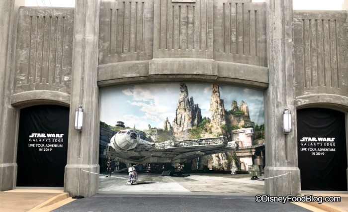 Star Wars Galaxy Edge Entrance