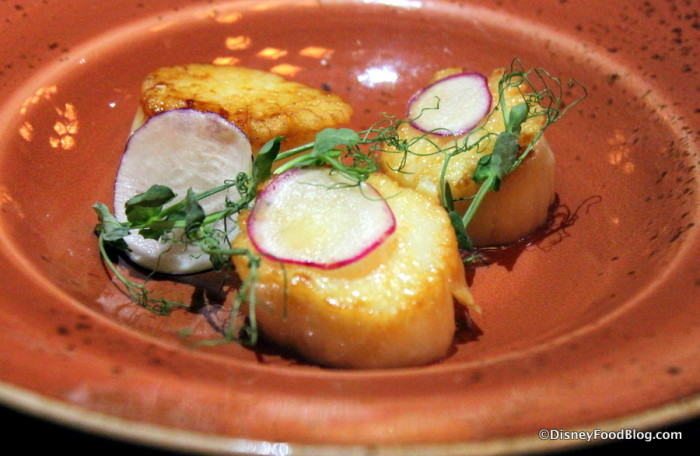 Seared Sea Diver Scallops
