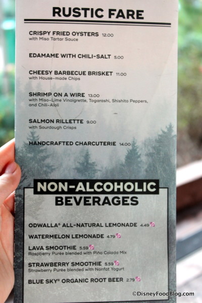 Geyser Point Rustic Fare