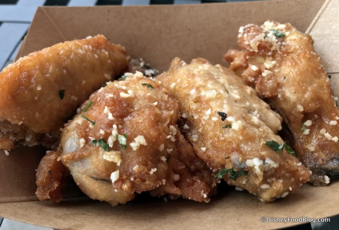 Salt & Beer Vinegar Parmesan Chicken Wings