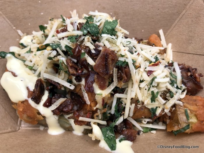 Fried Artichoke Carbonara with Garlic Aioli and Smoked Bacon