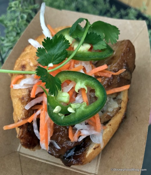 Black Garlic Soy-braised Pork Belly Banh Mi