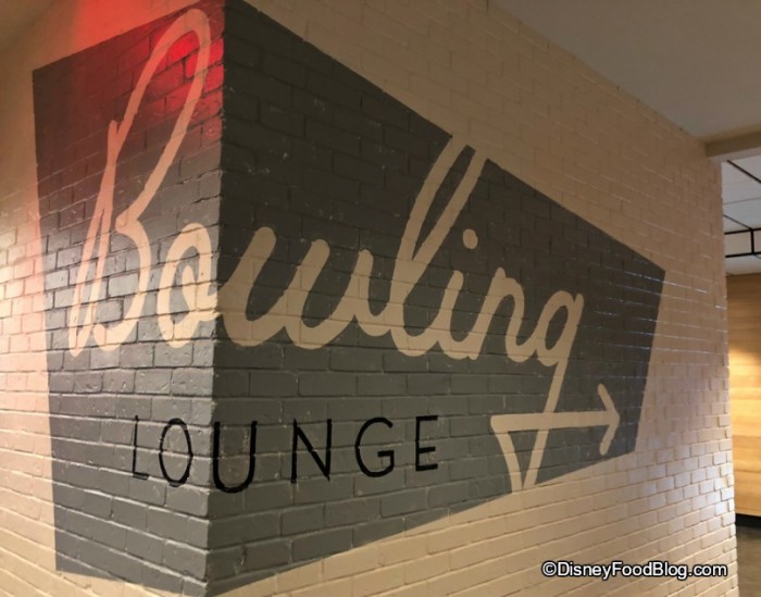 Bowling Lounge this way! 