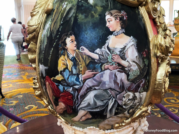 French Paintings Egg