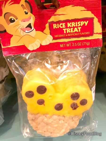 Spotted Rice Krispy Treat