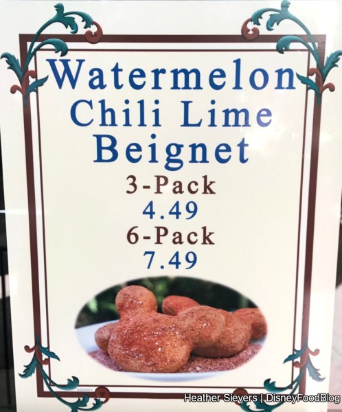 Watermelon Chili Lime Beignet