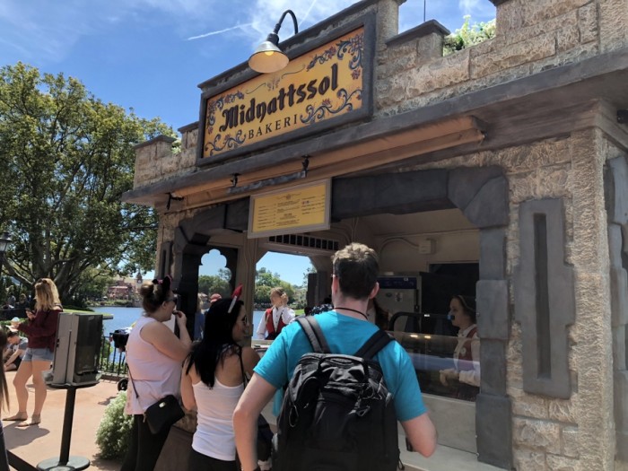 Midnattsol Bakeri temporary location