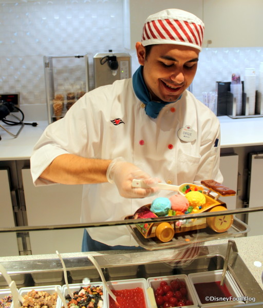 Vanellope's Go Kart Sundae