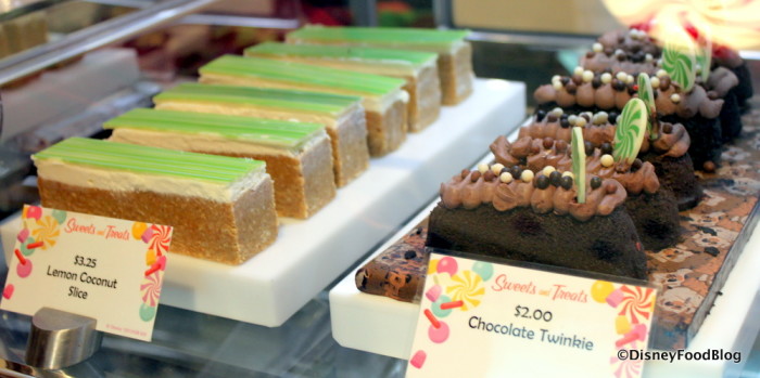 Lemon Coconut Slice and Chocolate Twinkie