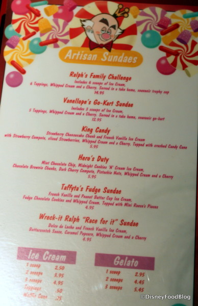 Sundaes -- click for a larger version!