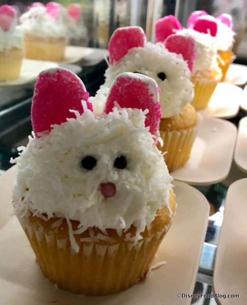 Easter Bunny Cupcake at The Artist's Palette