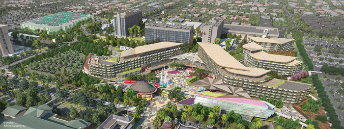 New Disneyland Resort Hotel Concept Art ©Disney