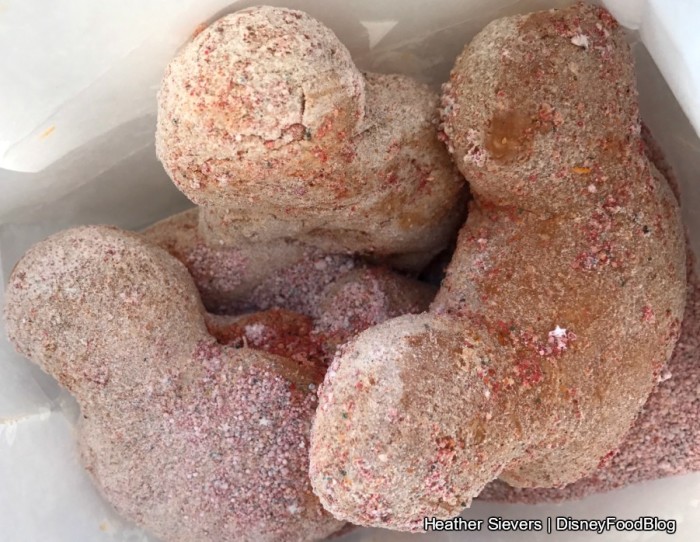Trio of Watermelon Chili Lime Beignets