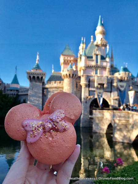 Rose Gold Macaron in DISNEYLAND!!!