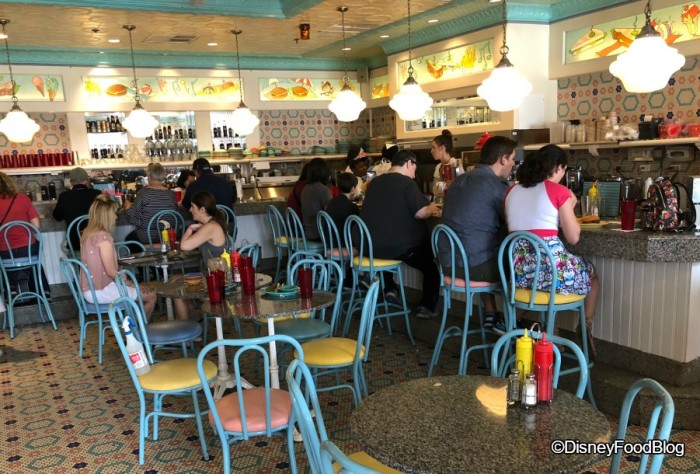 Seating at Beaches and Cream