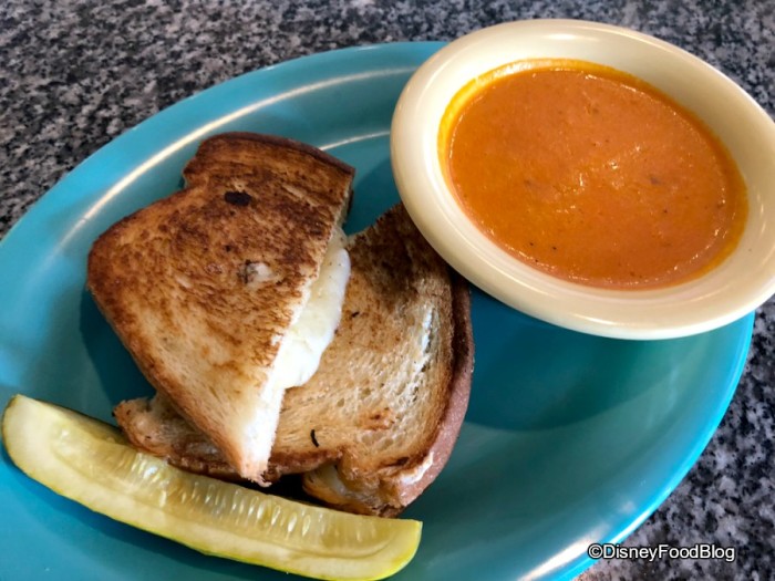 Grilled Cheese with Tomato Soup