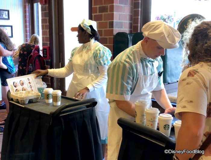 Cast Members for Brewed Coffee Only Line