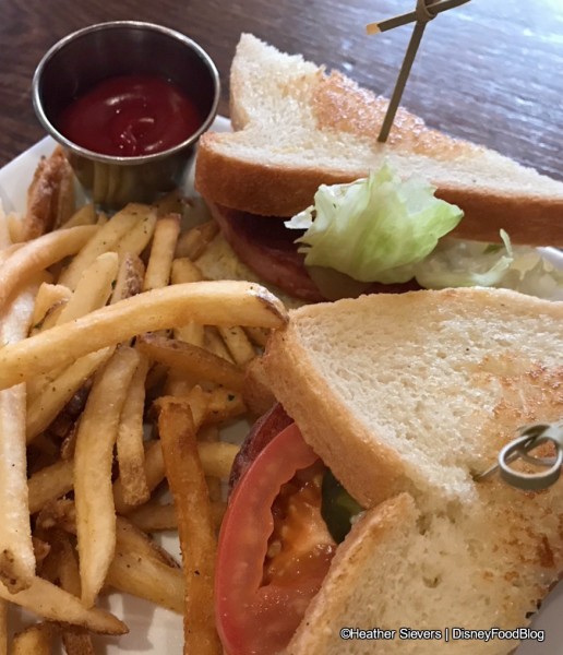 Fried Bologna Sandwich