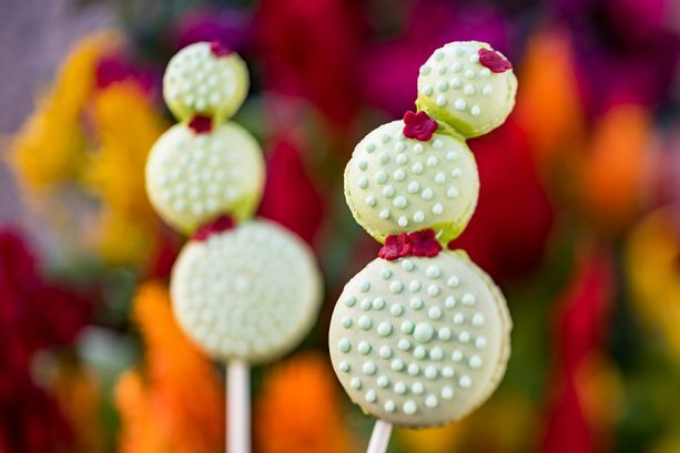 Cactus Macaron Lollipops ©Disney