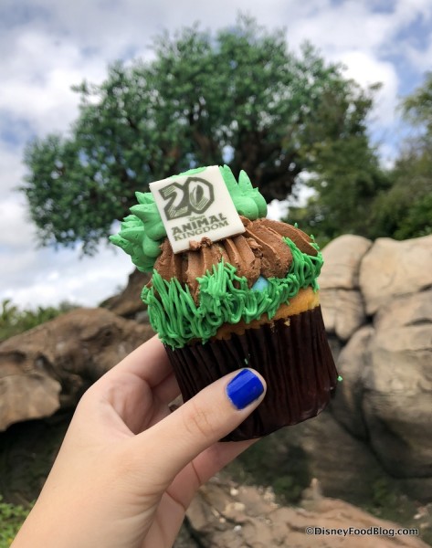 20th Anniversary Tree of Life Cupcake