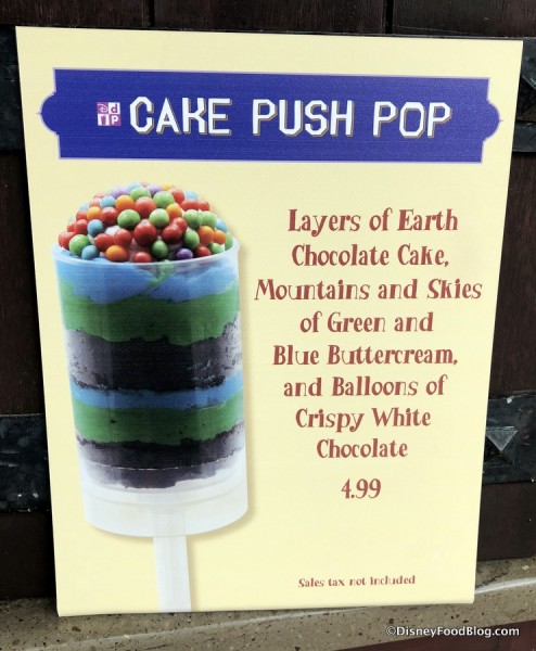 Cake Push Pop