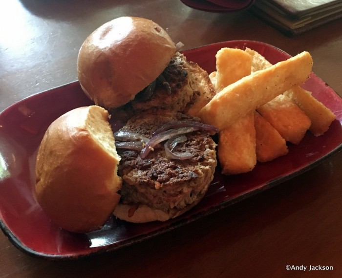 Earth Day Impossible Burger Sliders