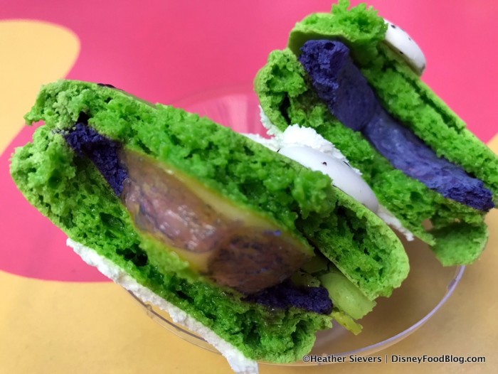 Inside Alien Macaron