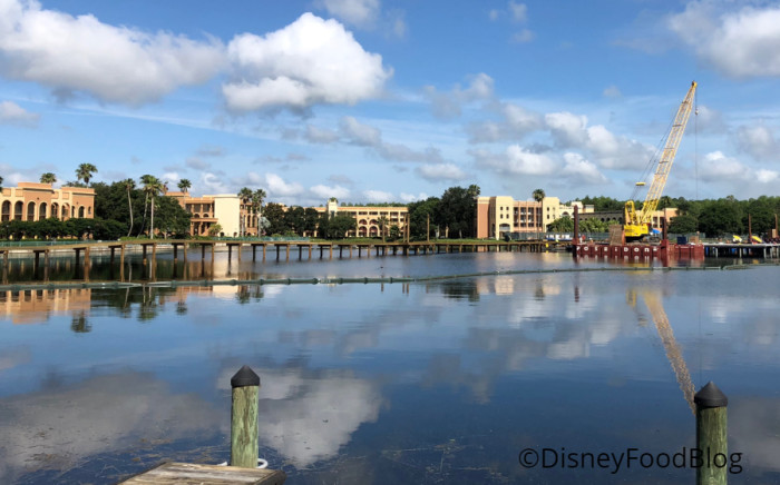 Construction on Lago Dorado