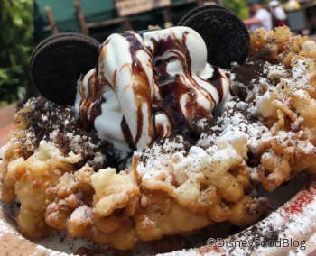 Cookies & Cream Funnel Cake