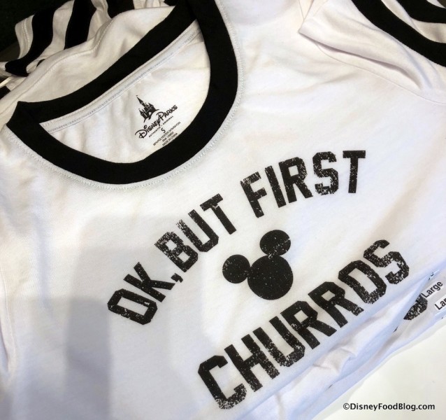 OK But First Churros T-Shirt at Disney Style Store