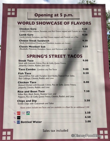 Disney Springs Food Trucks