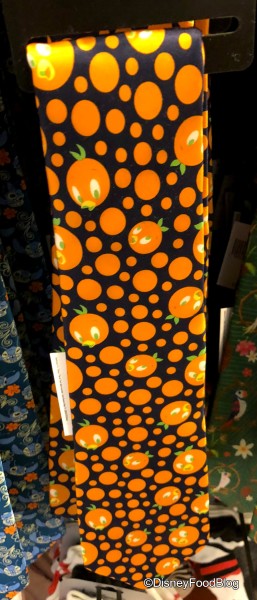 Orange Bird Tie