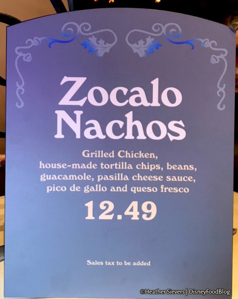 Zocalo Nachos