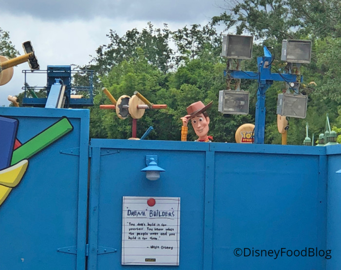 Toy Story Land says HOWDY!