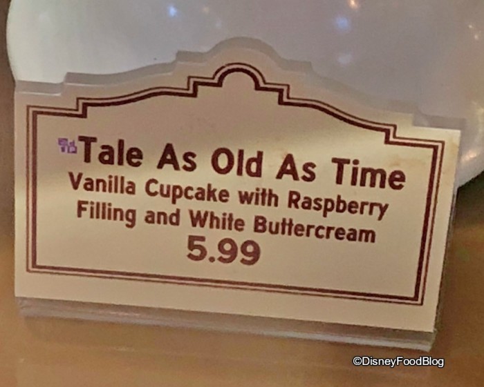 Tale As Old As Time Cupcake