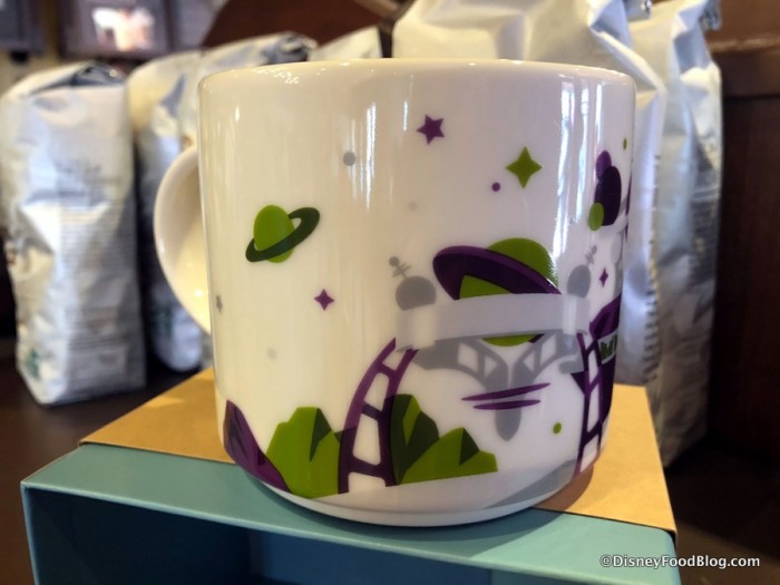 Magic Kingdom You Are Here Tomorrowland Mug