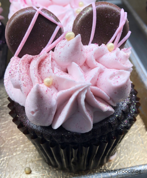 Raspberry Millennial Pink Cupcake