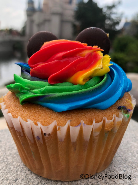 Rainbow Cupcake