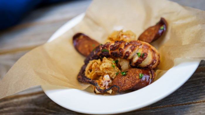 Cursed Pirate Fried Octopus Calamari at Blue Bayou ©Disney