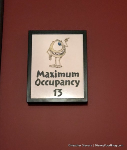 Occupancy sign